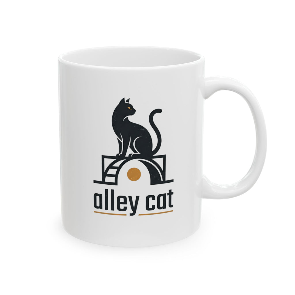 Alley Cat Logo Ceramic Mug