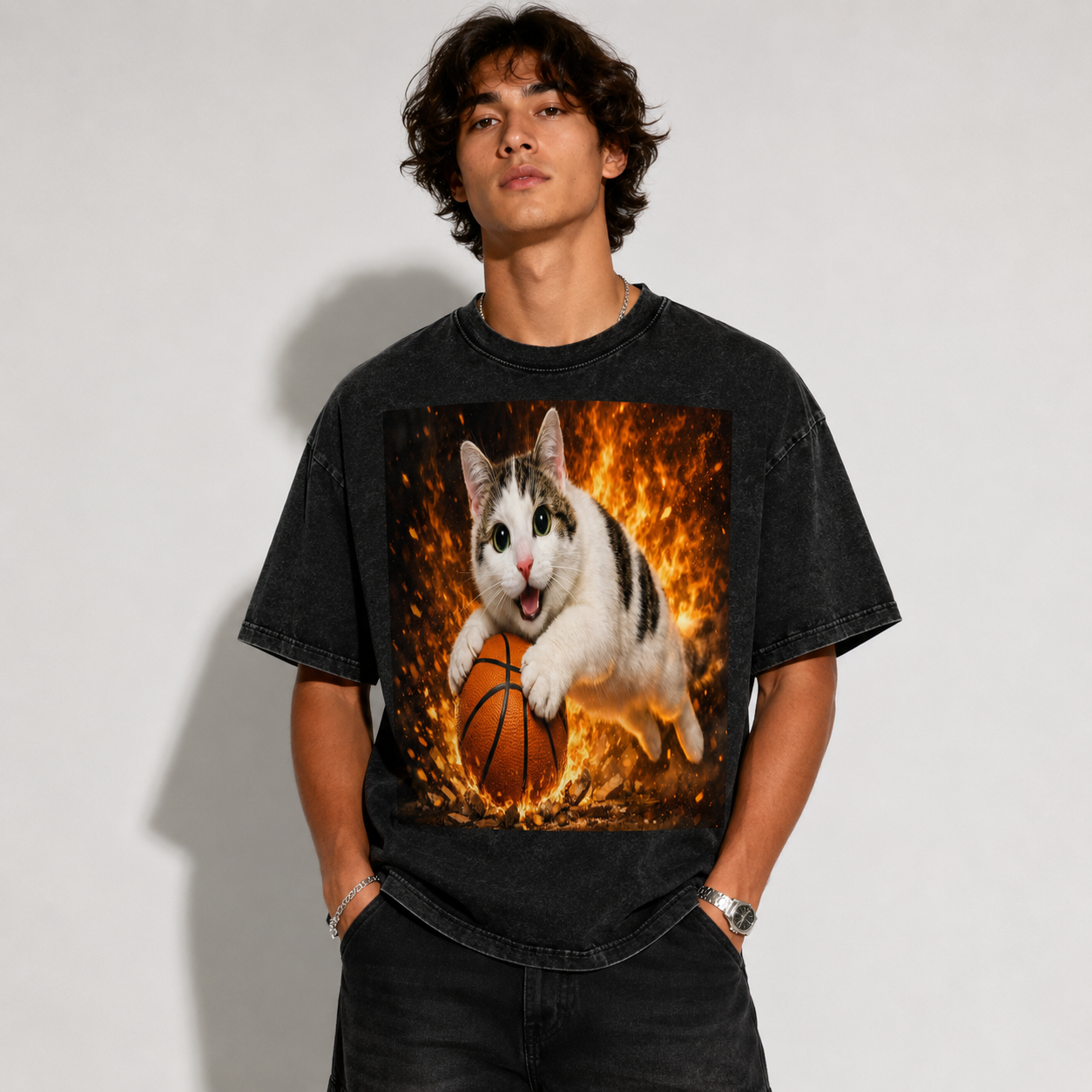 Diego Oversized Cotton T-Shirt